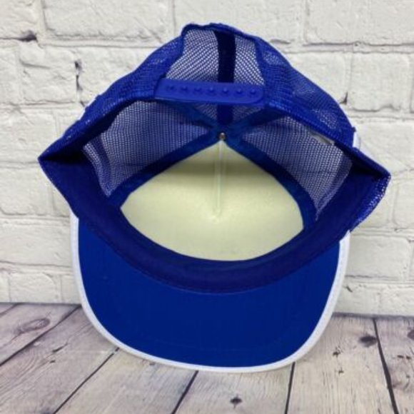 Vintage SIF Superior Industrial Frictions Edmonton, AB Trucker Hat Mesh Stripes - Picture 6 of 7